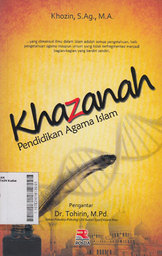 Khazanah : pendidikan agama islam