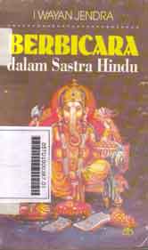 Berbicara : dalam sastra hindu