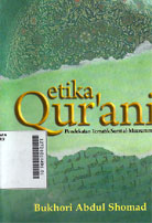 Etika Qur\'ani : pendekatan tematik surat al Muzzammil