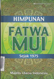 HImpunan Fatwa MUI : sejak 1975
