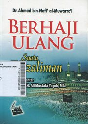 Berhaji Ulang Suatu Kezaliman